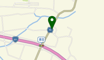 金出公民館の地図画像