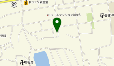 新町公民館の地図画像