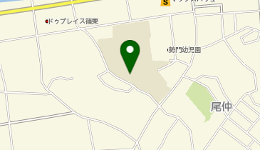 勢門小学校の地図画像