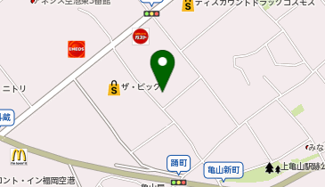 西地区社会体育館の地図画像