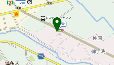 御手洗共同利用施設の地図画像