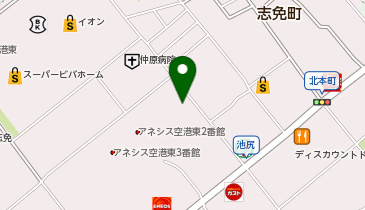 アネシス公民館の地図画像