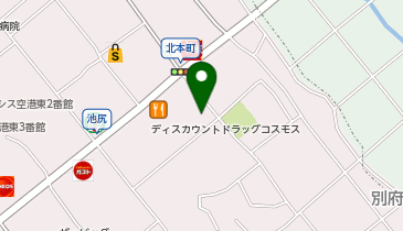 別府文化センターの地図画像