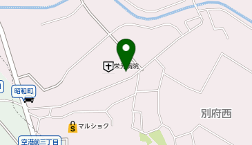 別府二公民館の地図画像