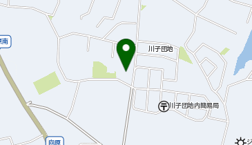 川子地区公民館の地図画像