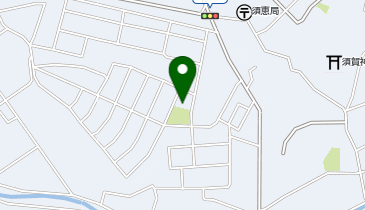 一番田区公民館の地図画像