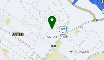 山の神区公民館の地図画像