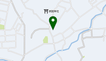 上須恵クラフト館の地図画像