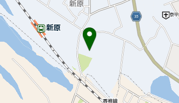 新原公民館の地図画像