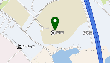 福岡県立須恵高校の地図画像