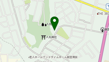 桜山手区公民館の地図画像