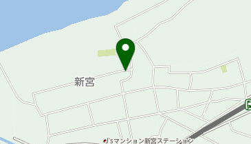新宮区公民館の地図画像