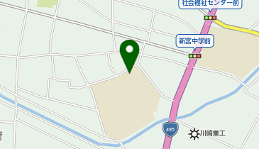 新宮小学校(体育館)の地図画像