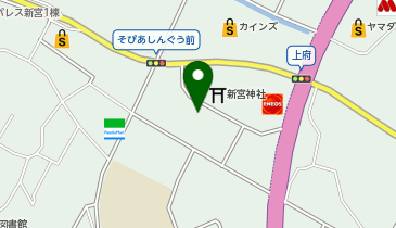 そぴあしんぐうの地図画像