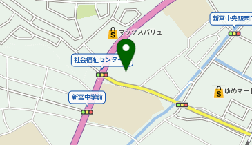 新宮町福祉センター別館の地図画像