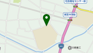 新宮小学校(体育館)の地図画像