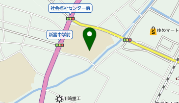 新宮中学校(校舎)の地図画像