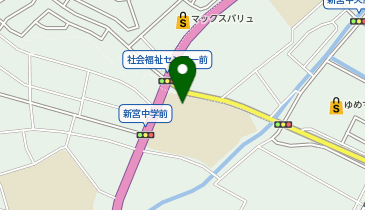 新宮中学校(体育館)の地図画像