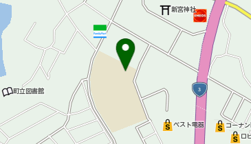 新宮東小学校(体育館)の地図画像