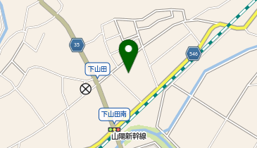 下山田公民館の地図画像