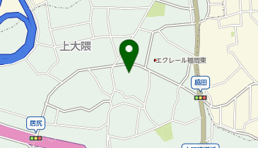上大隈公民会館の地図画像