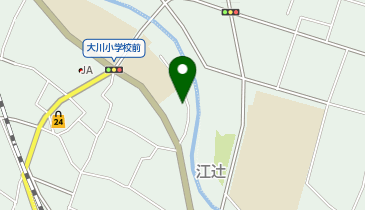 大川幼稚園の地図画像