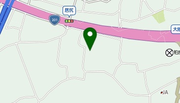 大隈生産森林組合所有地(現納骨堂用地)の地図画像