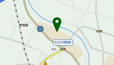 大川小学校の地図画像