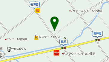 乙仲原西区公民館の地図画像