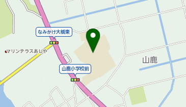 町立山鹿小学校の地図画像