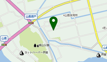 三軒屋区公民館の地図画像