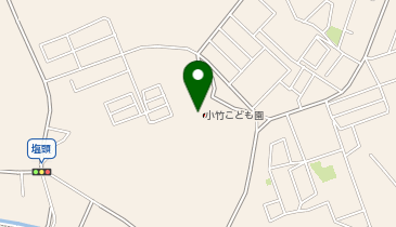 小竹こども園の地図画像