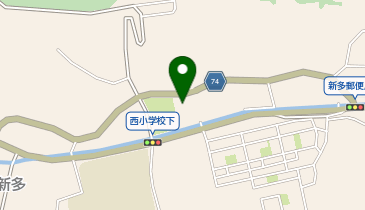 新多コミュニティーセンターの地図画像