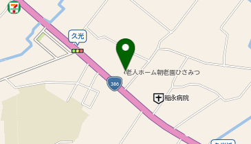 特別養護老人ホーム 朝老園ひさみつの地図画像