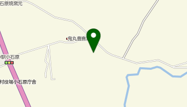 東峰村小石原グラウンドの地図画像