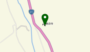 西念寺の地図画像