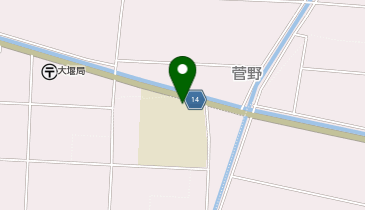 大堰小学校の地図画像