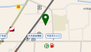 大木町総合体育館の地図画像