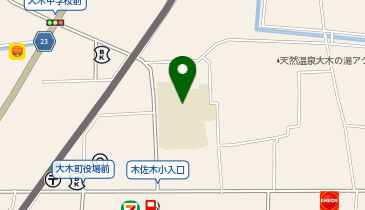 木佐木小学校の地図画像