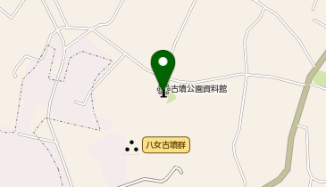 広川町古墳資料館の地図画像