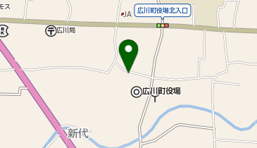 広川町中央公民館の地図画像