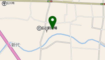 広川町町民交流センターの地図画像