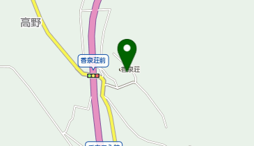 香泉荘の地図画像
