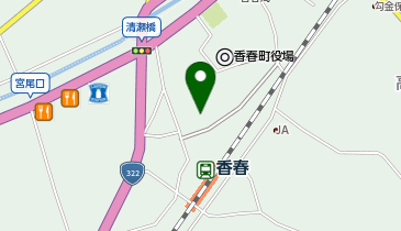 香春町町民センターの地図画像