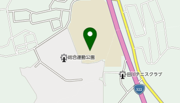 香春思永館 体育館の地図画像