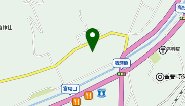 旧香春小学校 体育館の地図画像