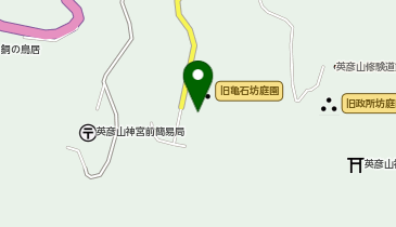 英彦山公民館の地図画像