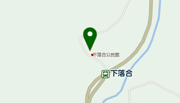 下落合公民館の地図画像