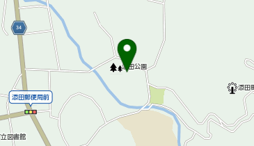 添田公園駐車場の地図画像