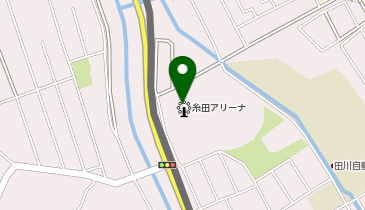 糸田アリーナの地図画像
